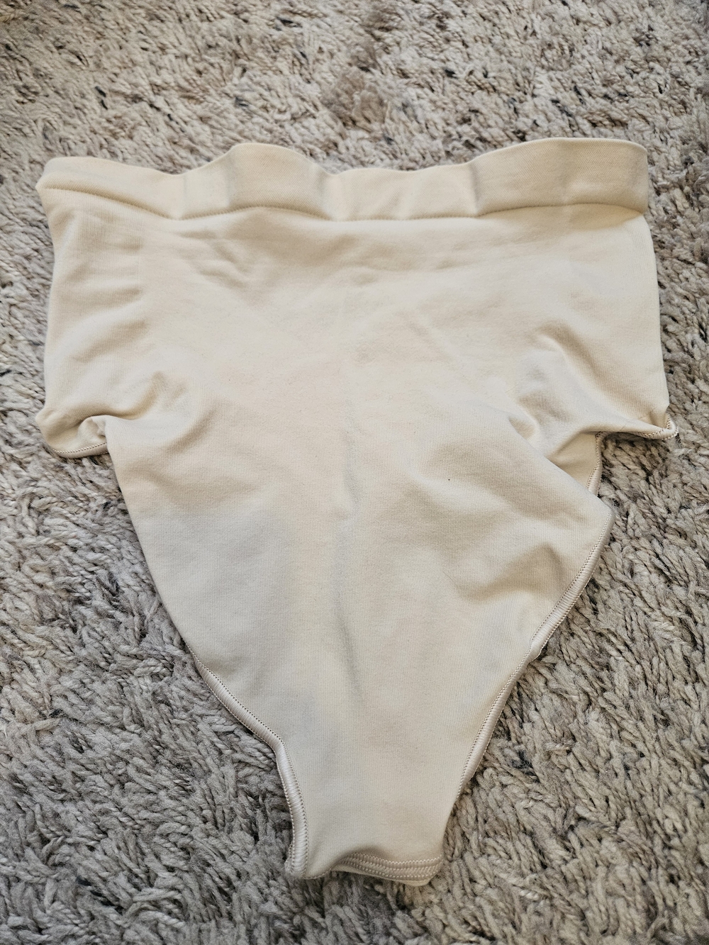 SKIMS Light Cream High-Rise Seamless Shaping Brief